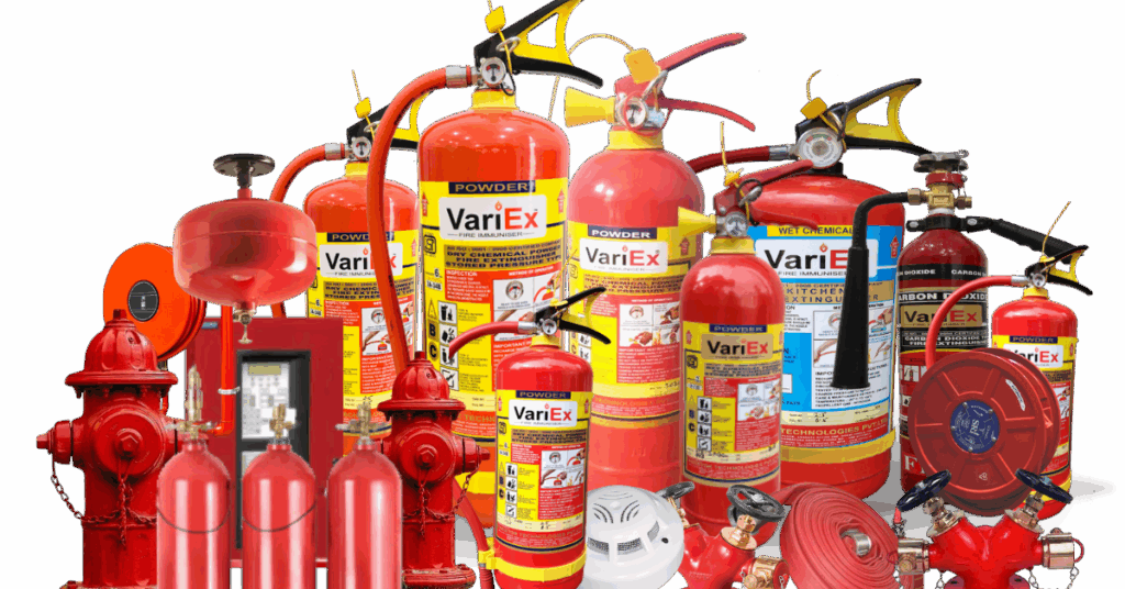 fire extinguishers